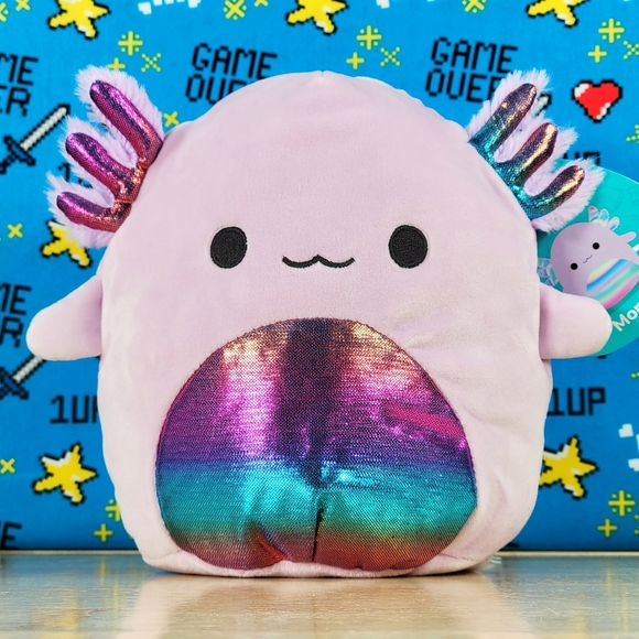 Squishmallow Monica the Axolotl 7" UltraSoft Stuffed Sealife Squad Toy Plush NWT - Picture 1 of 6